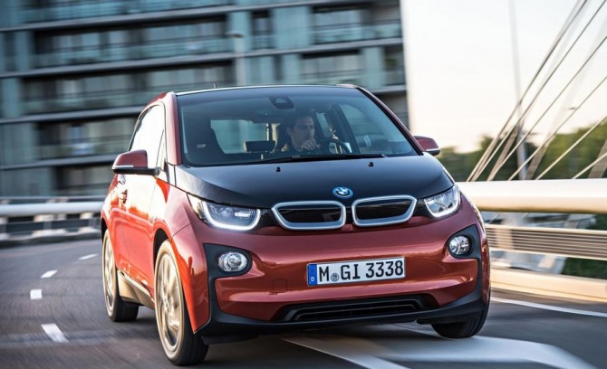 알루미늄, 탄소섬유 등이 대거 사용된 BMW i3