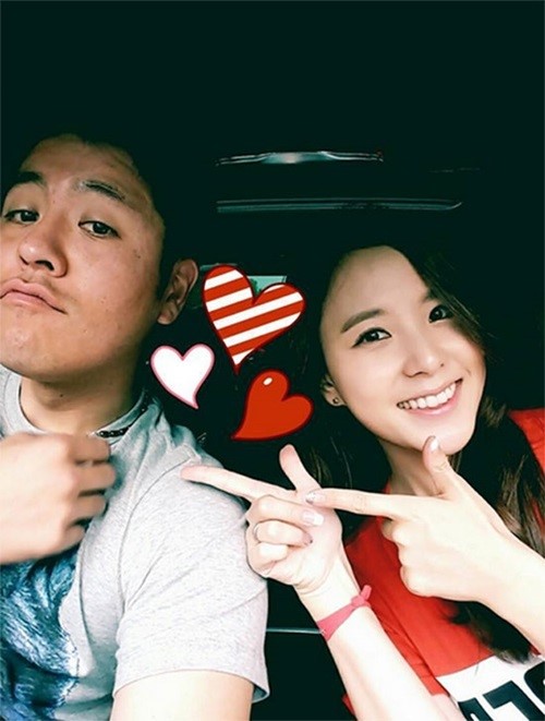 강민호 신소연 / 사진=신소연 SNS