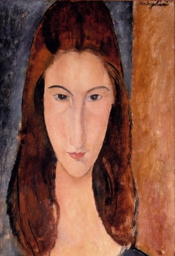 소녀의 초상(잔느 에뷰테른), 1919