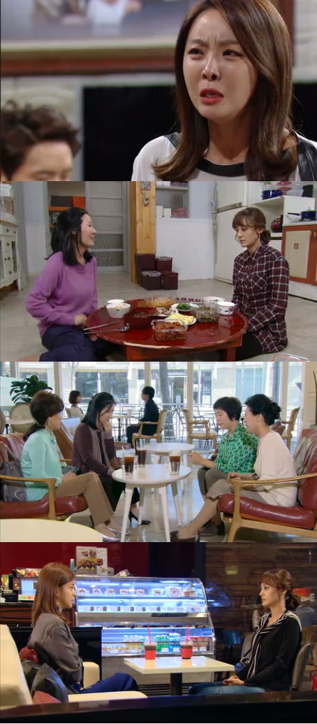 28일(월) 방송된 KBS1 저녁일일극 '가족을 지켜라' 99회에서 화가 난 희진(박효진)은 윤찬(김동윤)의 따귀를 때리는 장면이 그려졌다./사진=KBS1 저녁일일극 '가족을 지켜라' 방송 캡처