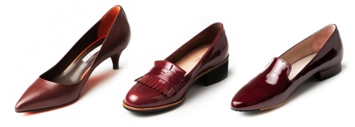 금강제화 브루노말리(좌), 르느와르(가운데), 레노마(우) 여성구두/ 사진=금강제화 제공