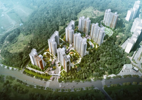 한화건설 '광교 상현 꿈에그린' 조감도