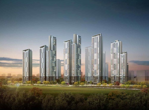 삼성물산 및 현대산업개발 '반포 래미안아이파크' 조감도