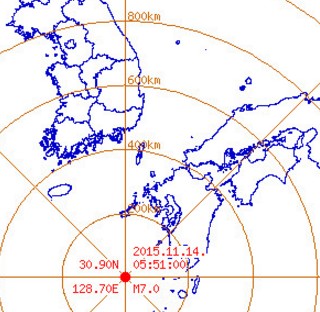 일본 지진 / 사진=기상청