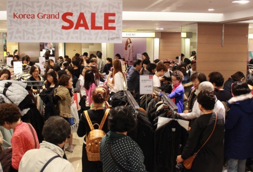 지난 10월 열린 코리아 블랙프라이데이/ 사진=롯데백화점 제공