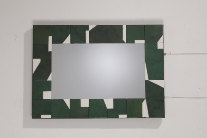 이혜정 작 '도자거울'