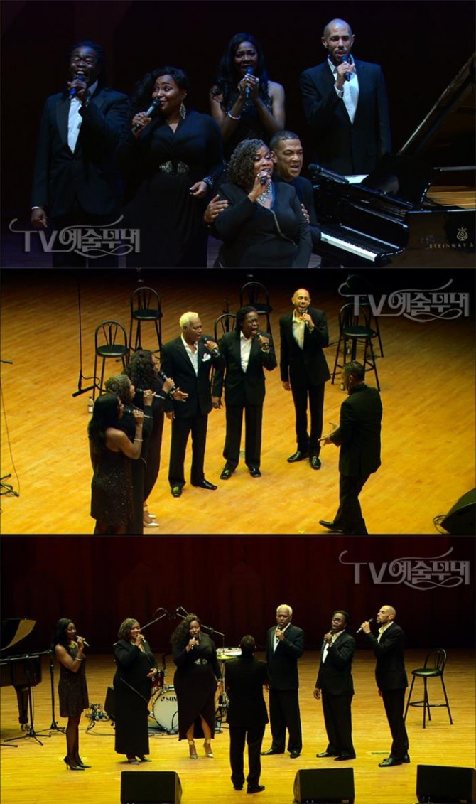크리스마스 특집 'TV 예술 무대'에서 뉴욕할렘싱어즈 내한 공연이 방송된다 / 사진=MBC