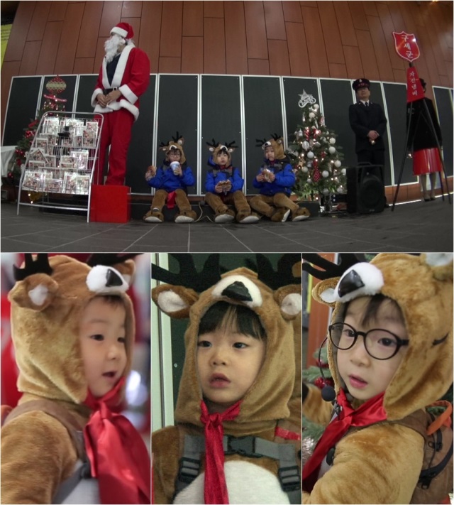 배우 송일국과 삼둥이 대한 민국 만세가 21일 '슈퍼맨이 돌아왔다' 마지막 촬영을 마쳤다./사진=KBS 