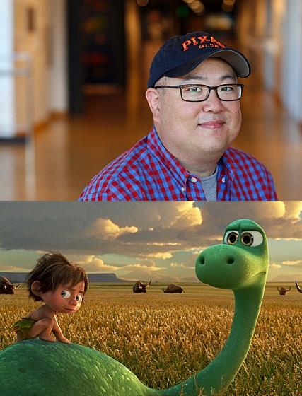 디즈니 ·픽사에서 만든 장편 애니메이션 '굿 다이노'를 제작한 한국계 피터 손 감독이 4일 감담회를 개최했다./사진=공식 홈페이지