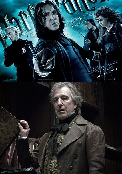 영화 '해리포터' 시리즈의 스네이프 교수역으로 열연한 알란 릭맨이 14일 암으로 사망했다./사진=스틸 컷