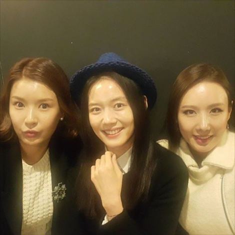 걸그룹 파파야. 주연정(왼쪽), 고나은(가운데), 조은새(오른쪽)/사진=SNS 캡처