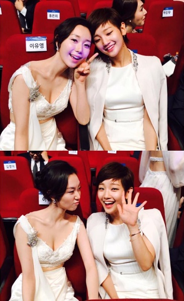 배우 이유영(왼쪽)과 박소담/사진=인스타그램 캡처