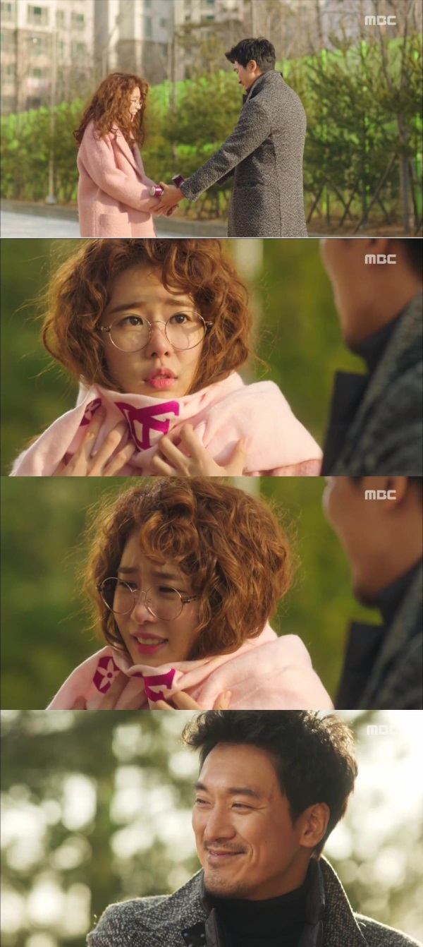 MBC 수목드라마 '한 번 더 해피엔딩' 6회 에서는 고동미(유인나 분)를 향한 명품중고(김민준 분)의 그동안 숨겨진 본심이 드러났다./사진=MBC방송캡쳐