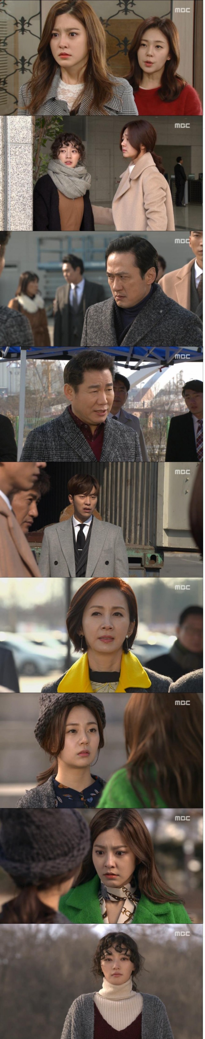 7일 방송된 MBC 주말극 '내딸 금사월'에서 오혜상(박세영)은 죽은 줄만 알았던 주오월(송하윤)을 만나게 돼 경악한다. 한편 강만후는 26년전 보금그룹을 빼앗던 수법 그대로 신득예와 오민호, 주기황에게 고스란히 당한다./사진=MBC 방송 캡처 