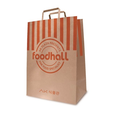 AK플라자 식품관 전용 친환경 쇼핑백