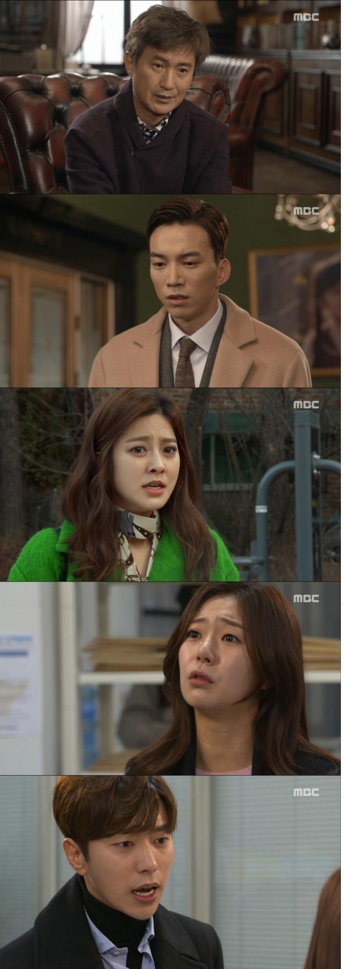 13일 방송된 MBC주말극 '내딸 금사월'46화에서  주세훈(도상우)는 아내 오헤상(박세영)이 동생 오월이 사건과 깊은 관련이 있다는 것을 알고 우리 아직 혼인신고 안됐다. 옷벗을 각오로 사건을 밝히겠다며 헤상을 압박한다./사진=MBC방송 캡처