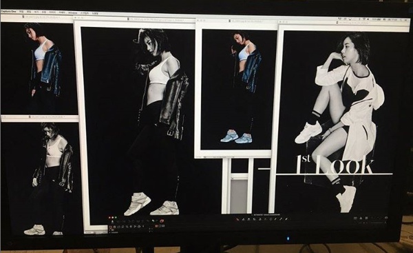 그룹 걸스데이의 혜리가 17일 새벽 자신의 인스타그램에 최근 촬영한 패션매거진 '퍼스트룩'(1stlook)화보를 공개했다./사진=인스타그램 캡처