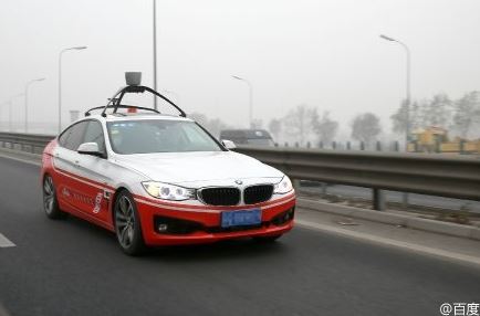 BMW는 중국 바이두는 협력관계를 맺고 자율주행차를 공동개발하고 있다.(사진/바이두 웨이보)