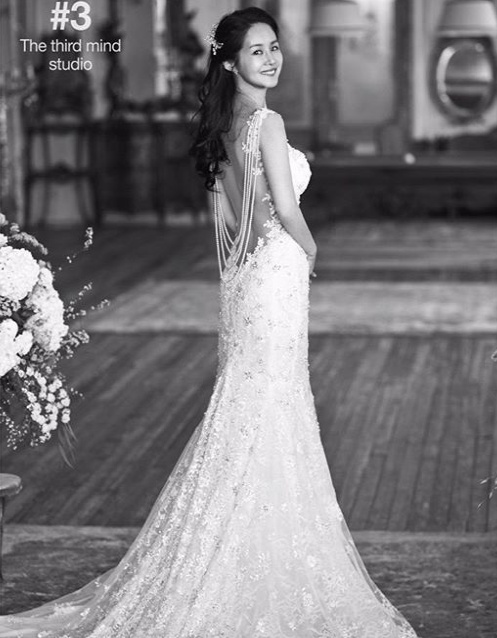 프로게이머 임요환의 아내 김가연의 웨딩화보/사진=파인애플TV 공식페이스북 캡처