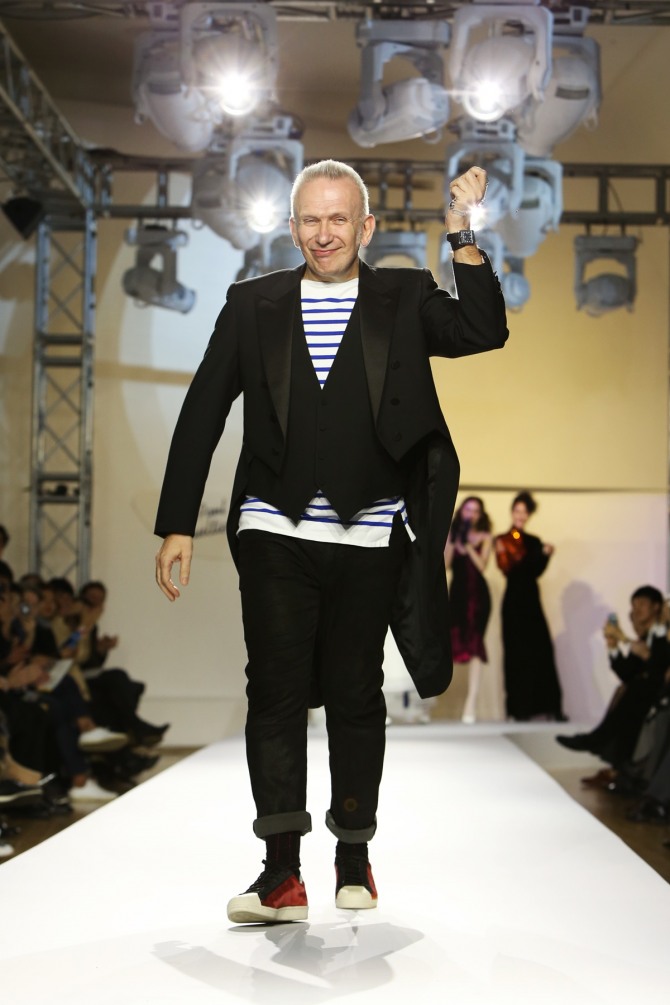 현대카드 컬처프로젝트21 '장 폴 고티에전' 개막식에 참석한 프랑스 패션계의 악동 장 폴 고티에.