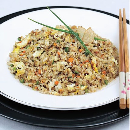 개미가 들어간 계란 볶음밥/ 사진=한국식용곤충연구소