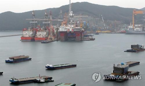 대우조선 옥포조선소 전경./사진=연합