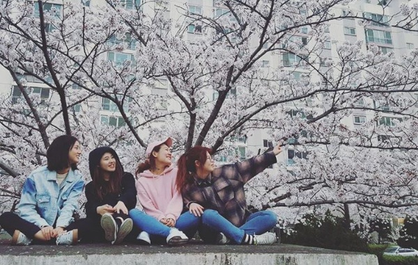 '딴따라 그린 팀'/사진=헤리 인스타그램 캡처