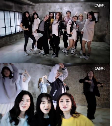 지난 1일 엠넷' 프로듀스 101'을 통해 데뷔한 11명의 걸그룹 '아이오아이(IOI)'의 첫 곡 '크러시'음원이 5일 낮 12시에 공개된다./사진=티저 영상 캡처