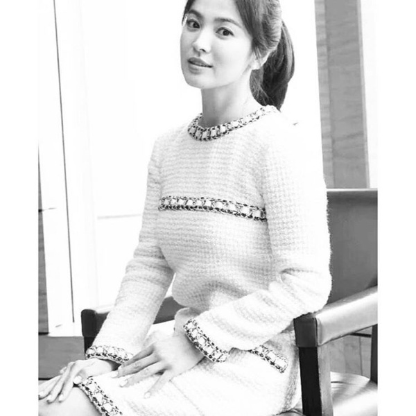 홍콩에서 '태양의 후예' 프로모션중인 송혜교/사진=인스타그램 캡처