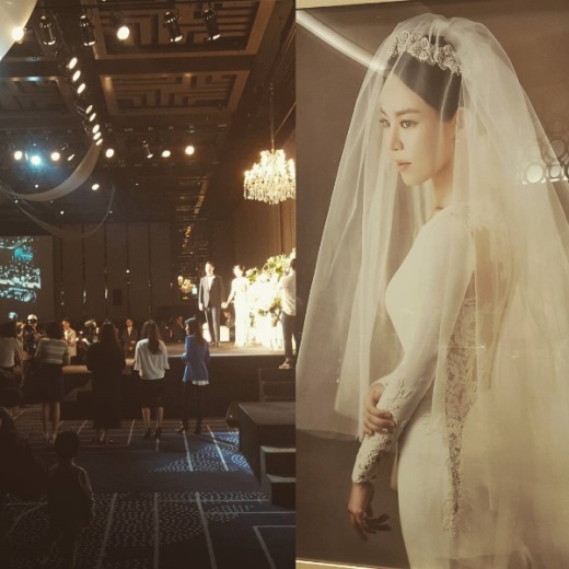 가수 리사와 이규창 대표의 웨딩 풍경/사진=라이머 인스타그램