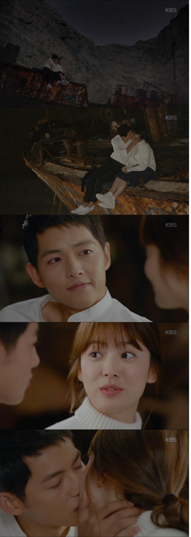 KBS2 인기드라마 '태양의 후예'가 유시진(송중기)- 강모연(송혜교) 커플의 해피엔딩으로 전국 시청률 38.8%를 기록하며 14일 종방했다./사진=KBS2 방송 캡처