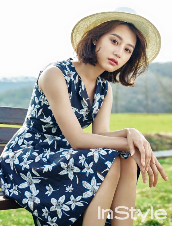 김지원 '인스타일' 화보/사진=트위터