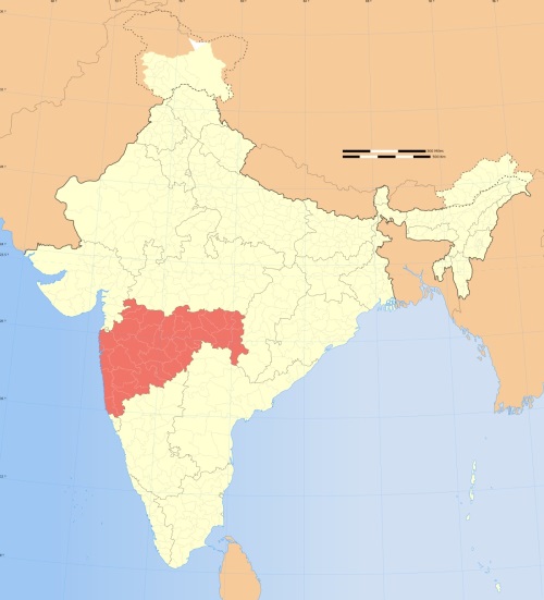 폭스콘이 아이폰제조공장을 짓기로 한 인도 마하라쉬트라주. 사진=위키피디아 