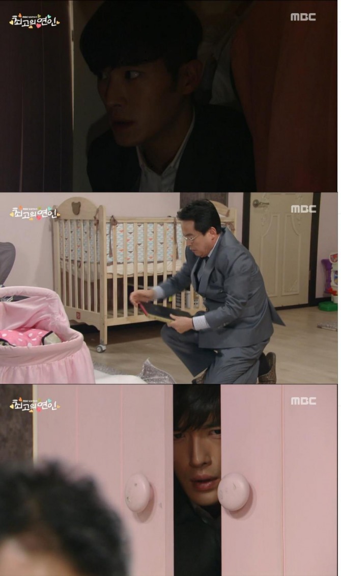 16일 밤 방송된 MBC 저녁 일일드라마 '최고의 연인'에서 강호(곽희성 분)는 백만석(정한헌) 회장의 비자금 장부를 확보했다./사진=MBC 방송 캡처