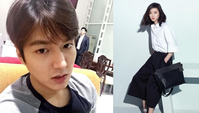 배우 전지현과 이민호가 박지은 작가의 신작 '푸른 바다의 전설'주연으로 캐스팅됐다고 30일 SBS가 밝혔다./사진= 이민호 인스타그램, 전지현 문화창고 제공