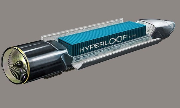 지난 2013년 테슬라 CEO가 제안한 미국판 꿈의 초고속 열차 하이퍼루프.로스엔젤레스와 샌프란시스코 사이의 610km 구간을 30분 만에 주파하도록 한다는 계획이다. /사진=하이퍼루프 테크놀로지