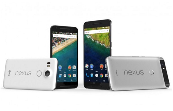 화웨이가 올해에도 구글과 손잡고 넥서스폰을 내놓을 것으로 알려졌다. 사진은 지난 해 나온 구글 넥서스폰. 오른 쪽이 화웨이의 넥서스6P,왼쪽이 LG전자의 넥서스5X폰.사진=구글 