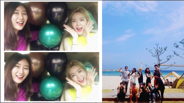 모델 출신 방송인 김새롬이 SNS를 통해 근황을 전했다./사진=김새롬 SNS