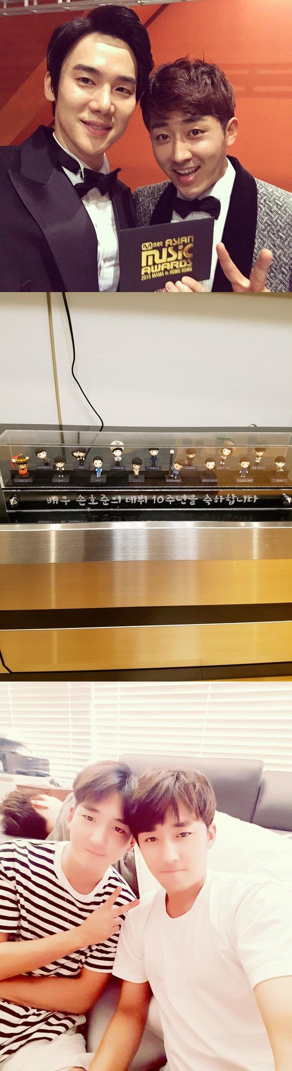 배우 손호준은 남주혁, 차승원과 함께 스타들이 도시를 벗어나 자연을 즐기면서 생활하는 모습을 담은 프로그램 tvN '삼시세끼'에 출연 소식을 전하며 관심을 집중 시키고 있다./사진=손호준 SNS