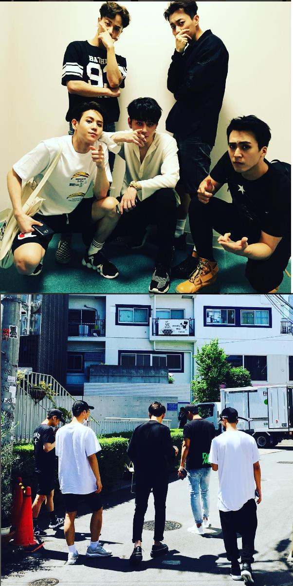 비스트는 오는 7월 4일 정규 3집음반 '하이라이트(Highlight)'를 발표한다고 밝히며 약 1년만에 완전체 컴백 소식을 알렸다./사진=윤두준 SNS