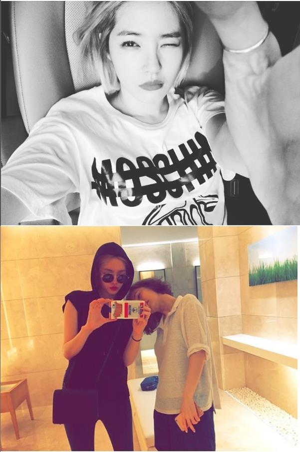 이찬오 셰프의 아내이자 모델 출신 방송인 김새롬이 SNS를 통해 근황을 알렸다./사진=김새롬 SNS