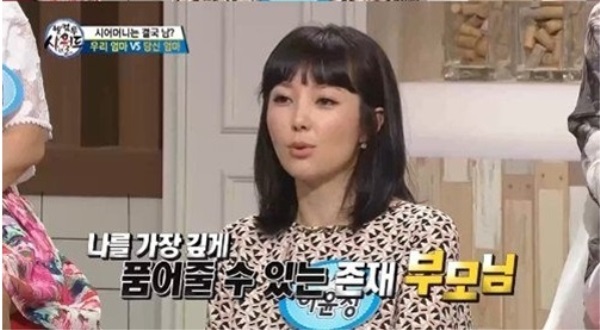 SBS '좋은 아침' 4872회에서 탤런트 이윤성-홍지호 가족의 소소한 일상이 전해졌다./사진=채널A 방송캡처