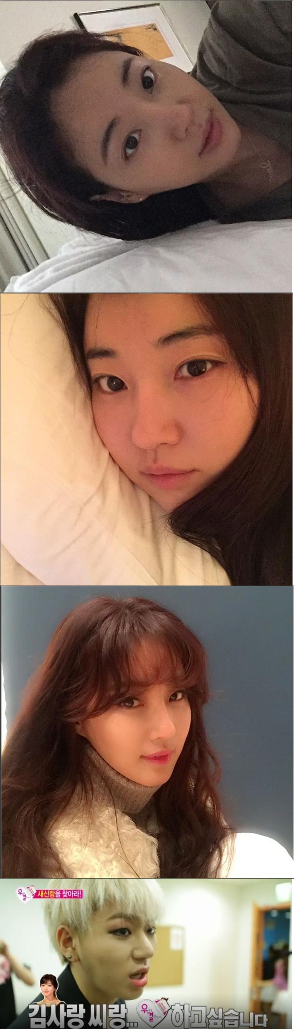 아름다운 미모와 완벽한 몸매를 가진 미스코리아 출신 배우 김사랑이 자신의 SNS를 통해 근황을 전하면서 눈길을 모으고 있다./사진=김사랑 SNS, MBC 방송캡처