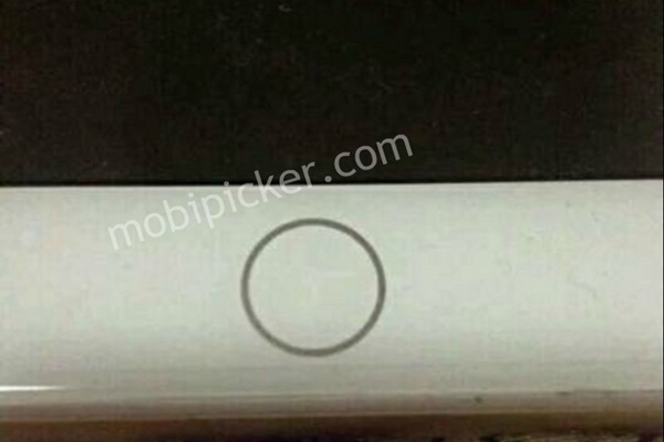 인도 모비피커가 유출한 아이폰7이라는 단말기의 홈버튼 부분. 사진=모비피커