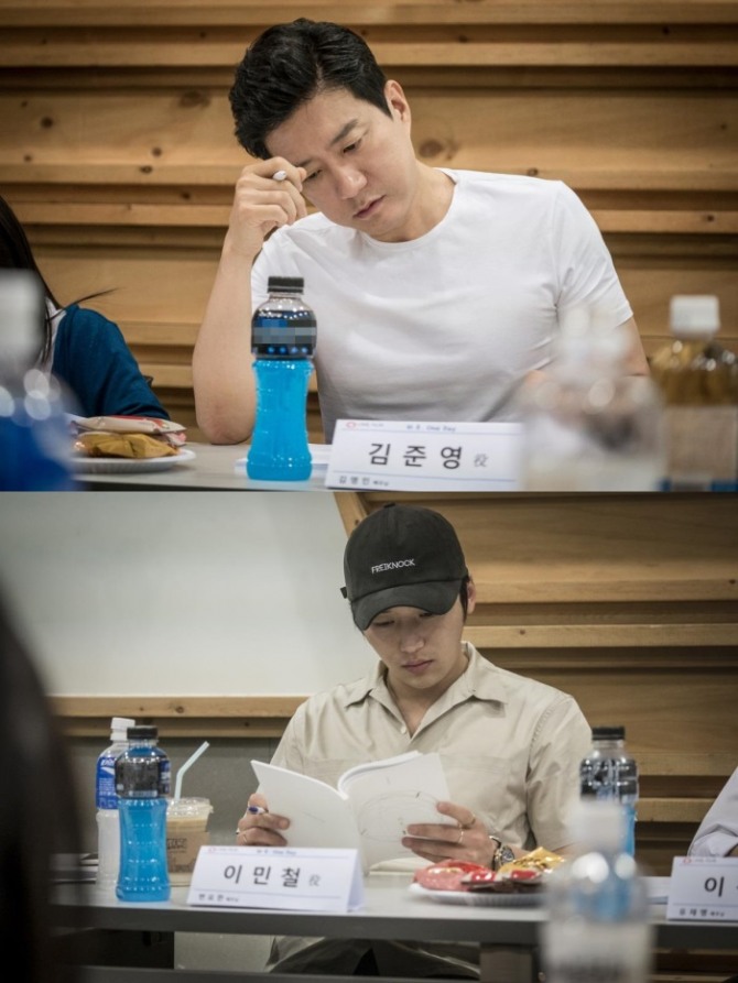 배우 김명민(위)과 변요한이 영화 '하루'에 공동 캐스팅됐다./사진=뉴시스