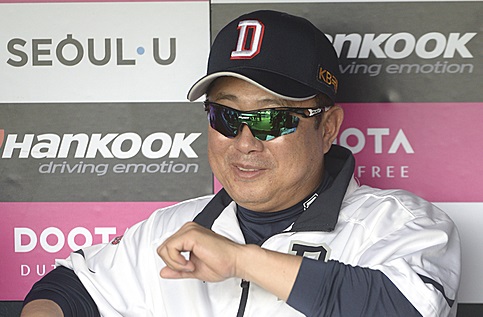 두산베어스 김태형 감독/뉴시스