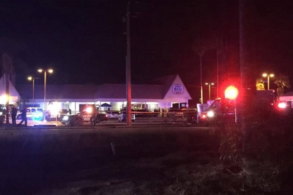 총격이 발생한 미국 플로리다 주 ‘클럽 블루’ 나이트클럽 전경. 사진=WINK뉴스 캡처