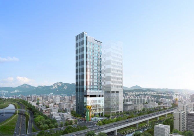 미라쉘 조감도 / 사진제공 = (주)153PMC