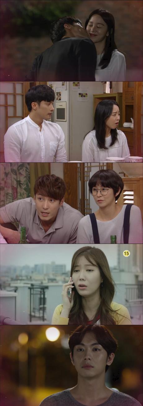 6일 밤 방송되는 KBS2 주말드라마 '아이가 다섯' 49회에서는 연태(신혜선)네 집에 정식으로 결혼허락을 받으러 온 김상민(성훈 분)에게 이호태(심형탁)가 연신 태클을 거는 장면이 그려진다./사진=KBS2 방송 캡처