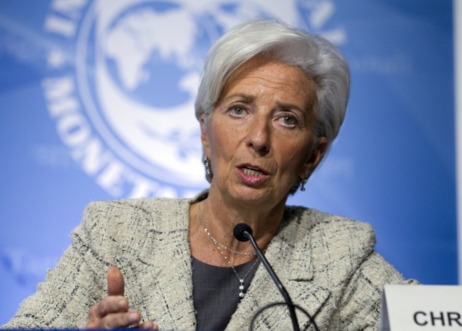국제통화기금(IMF) 크리스틴 라가르드 총재 / 사진 = 뉴시스